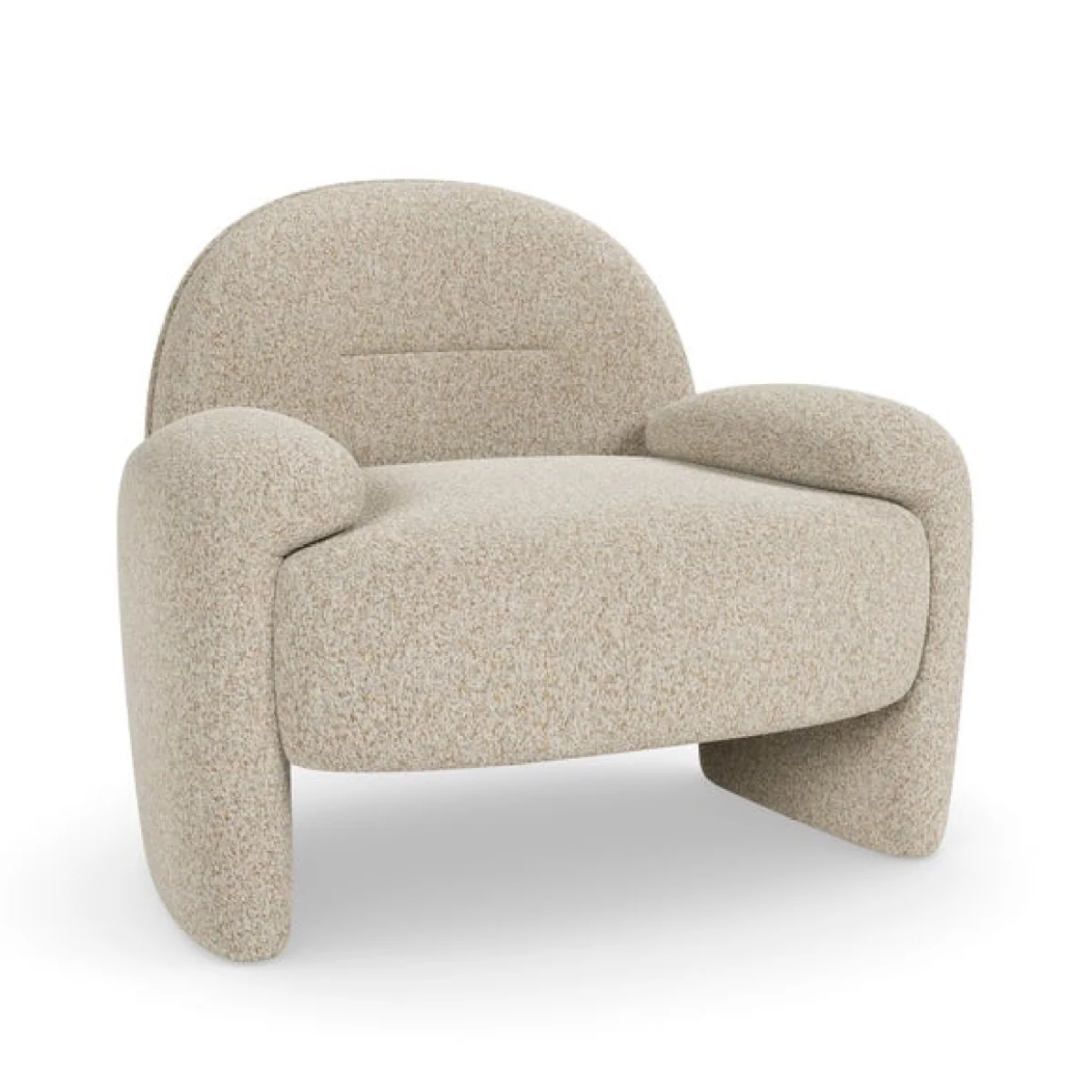 Twila Speckled Boucle Accent Chair – image 8