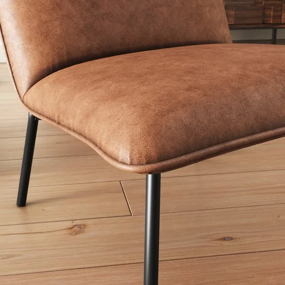 Sarnia Faux Leather Occasional Chair – image 4