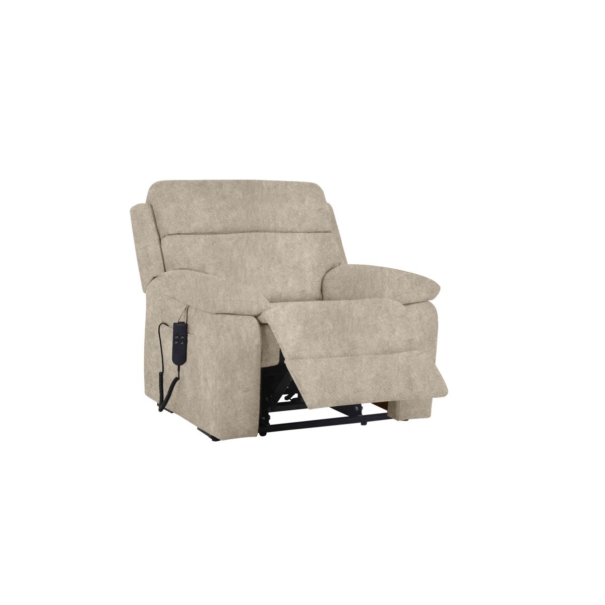 Moreno Fabric Lift and Rise Chair - R27 Pewter – image 3