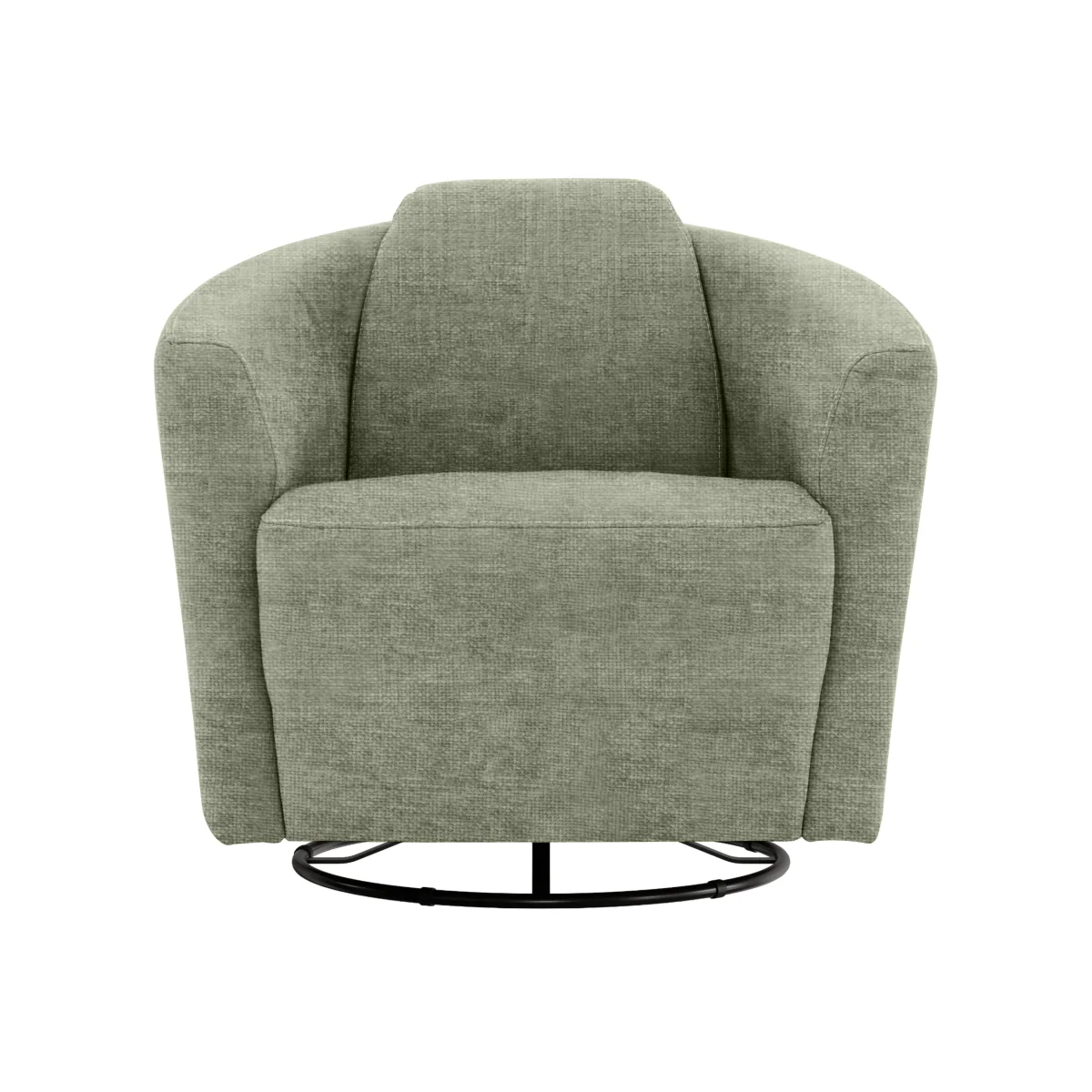 Nicoletti - Ketty Fabric Swivel Accent Chair - Living Room Furniture – image 1