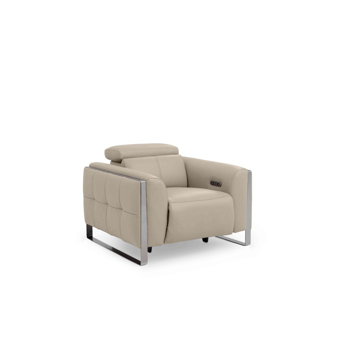 Gisella Leather Chair - Oyster – image 4