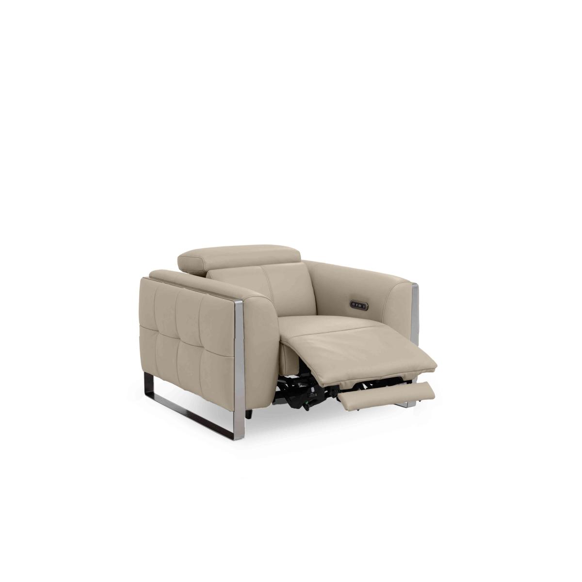 Gisella Leather Chair - Oyster – image 5