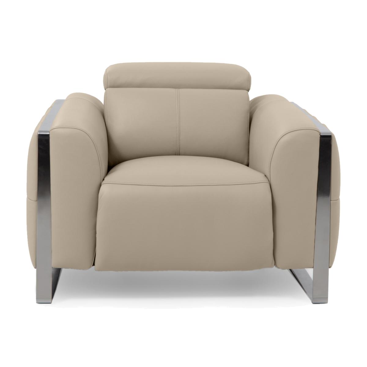 Gisella Leather Chair - Oyster – image 1