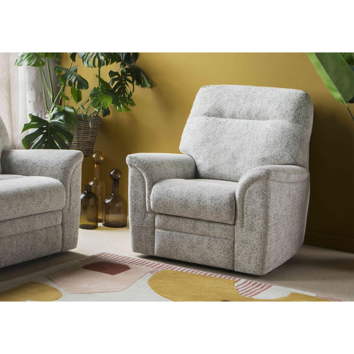 Parker Knoll - Hudson 23 Fabric Chair - Hatton Taupe – image 2