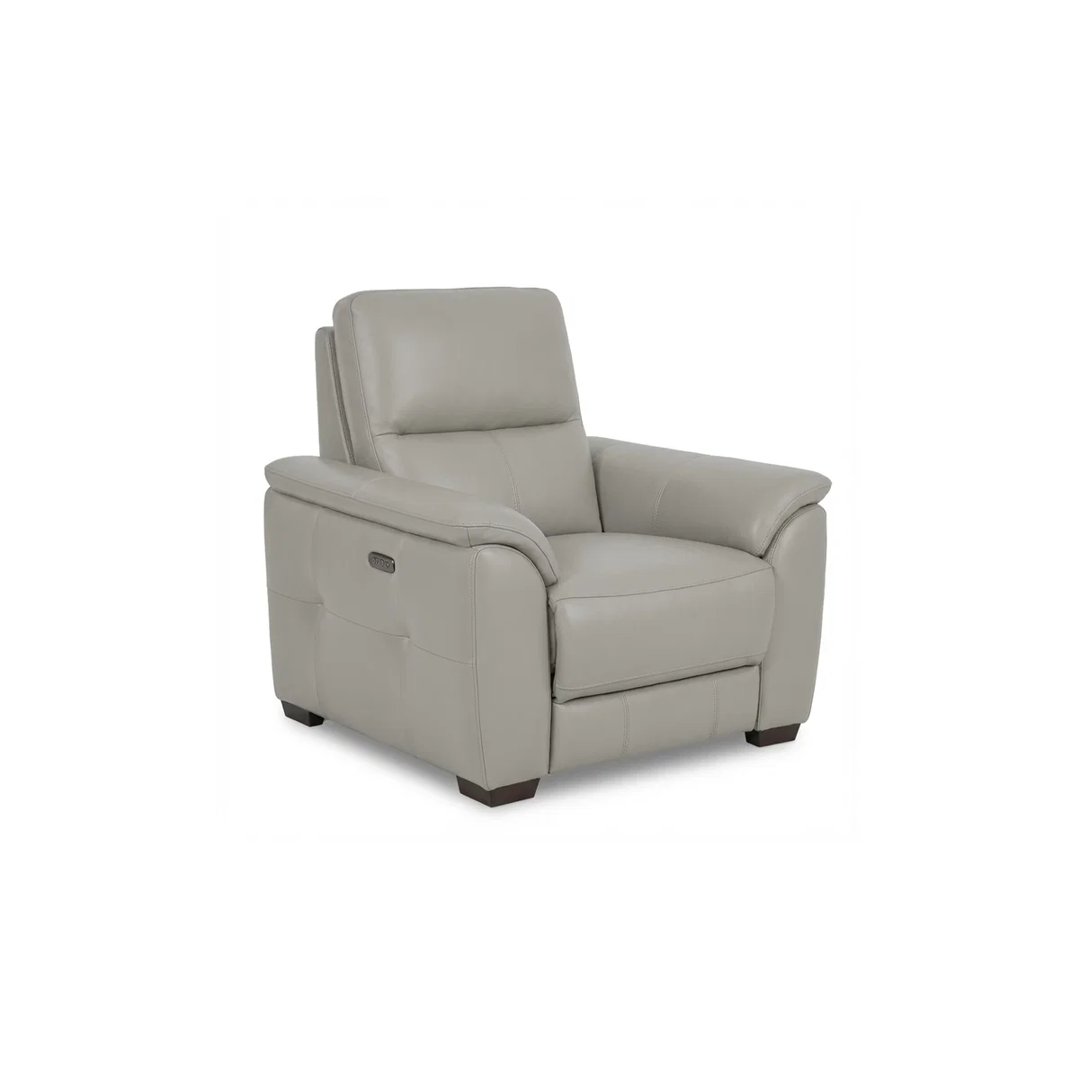 World of Leather - Saffron BV Leather Chair with Power Recliner - BV Deep Red – image 2