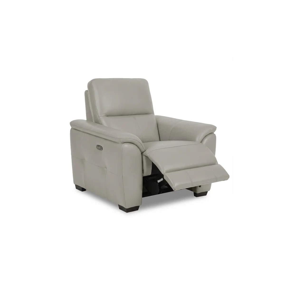 World of Leather - Saffron BV Leather Chair with Power Recliner - BV Deep Red – image 3