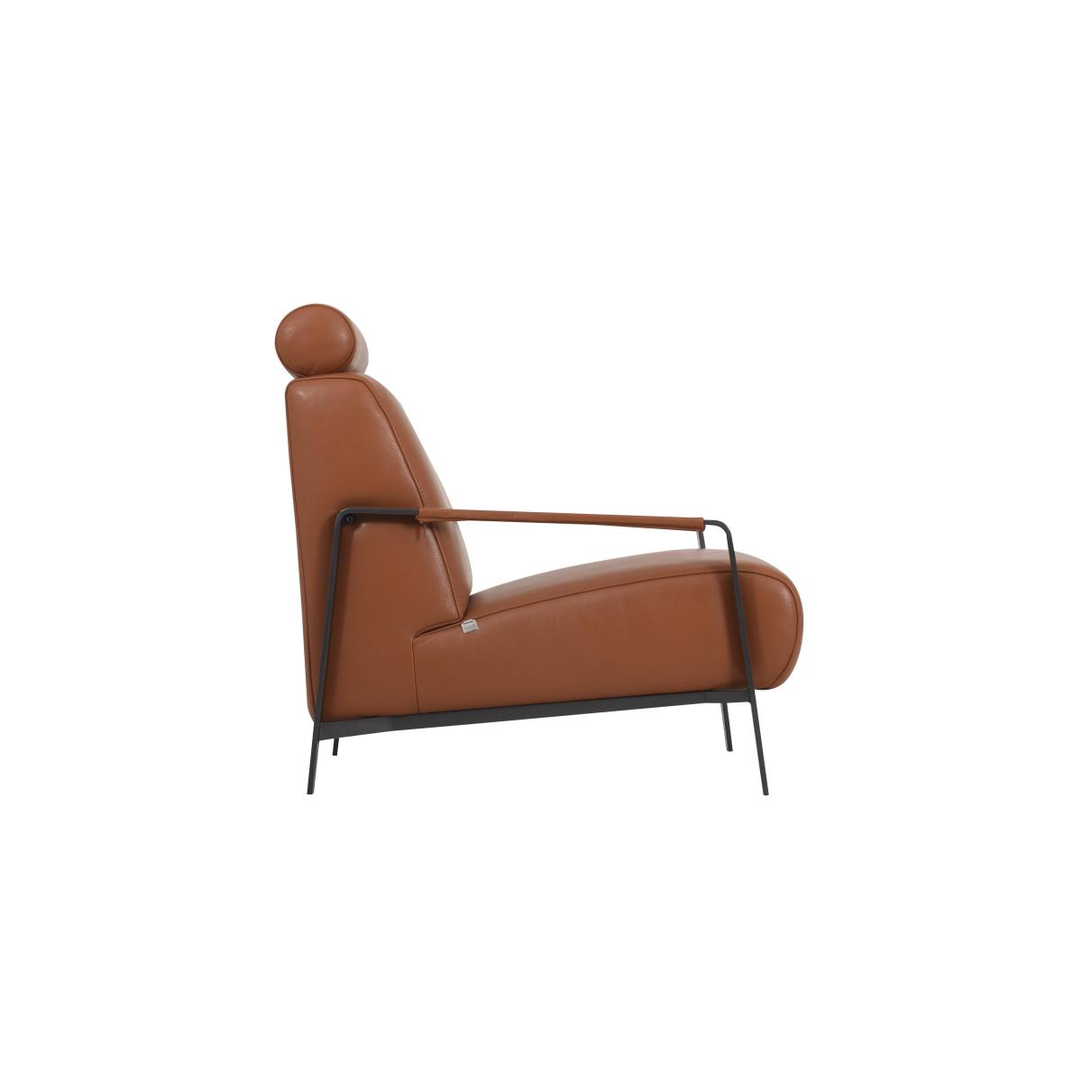 Domicil - Lawson Leather Accent Chair - NP Taupe – image 3