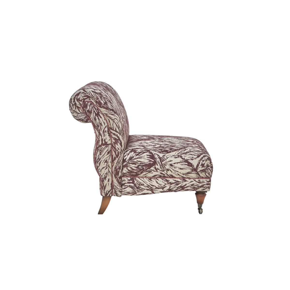 Boutique Chatterley Accent Chair - Bolero Ebony with Walnut Feet – image 6
