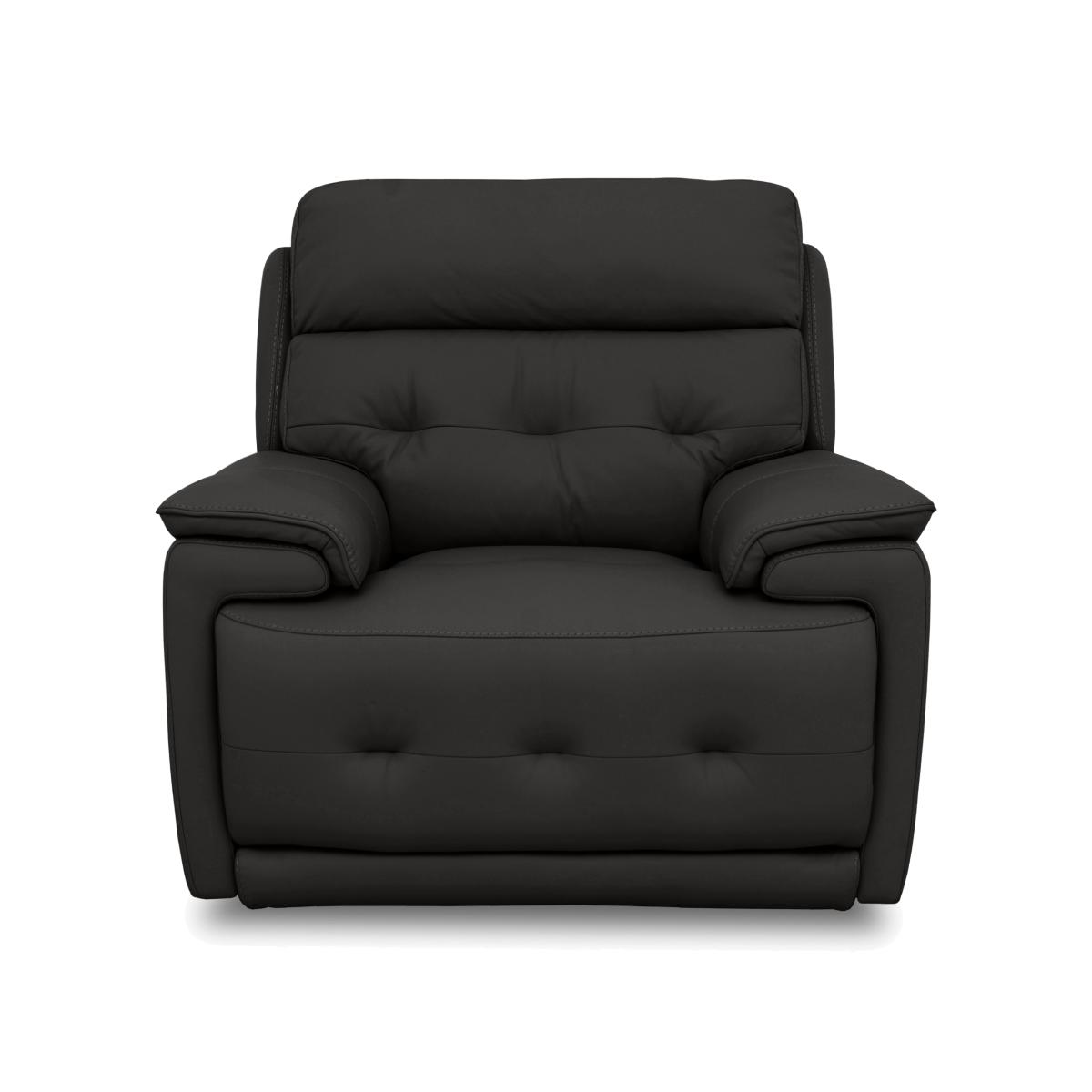 Brescia Leather Chair - Shale Grey – image 1