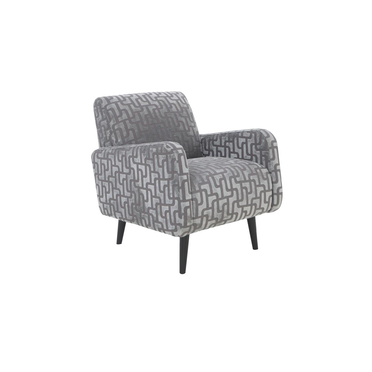 Alexander and James - Sumptuous Fabric Accent Chair - Chamonix Linen – image 4