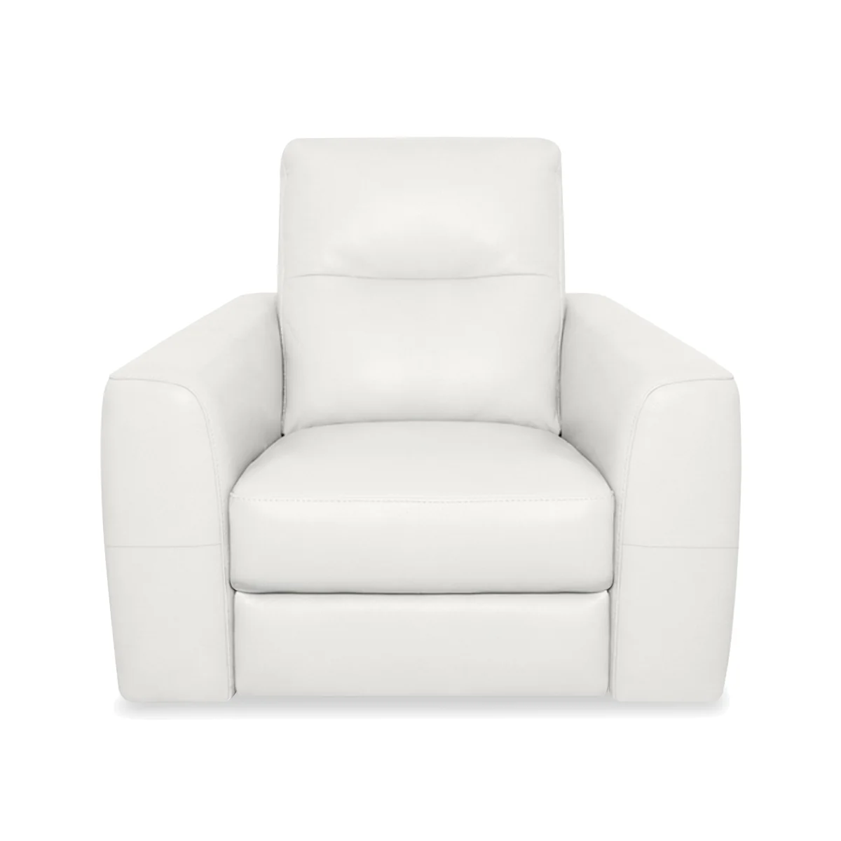 World of Leather - Nest NC Leather Chair - NC Star White