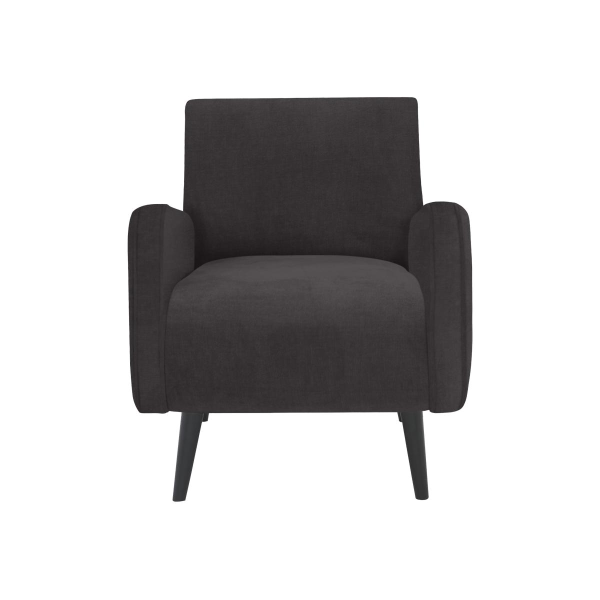 Alexander and James - Sumptuous Fabric Accent Chair - Chamonix Steel – image 1