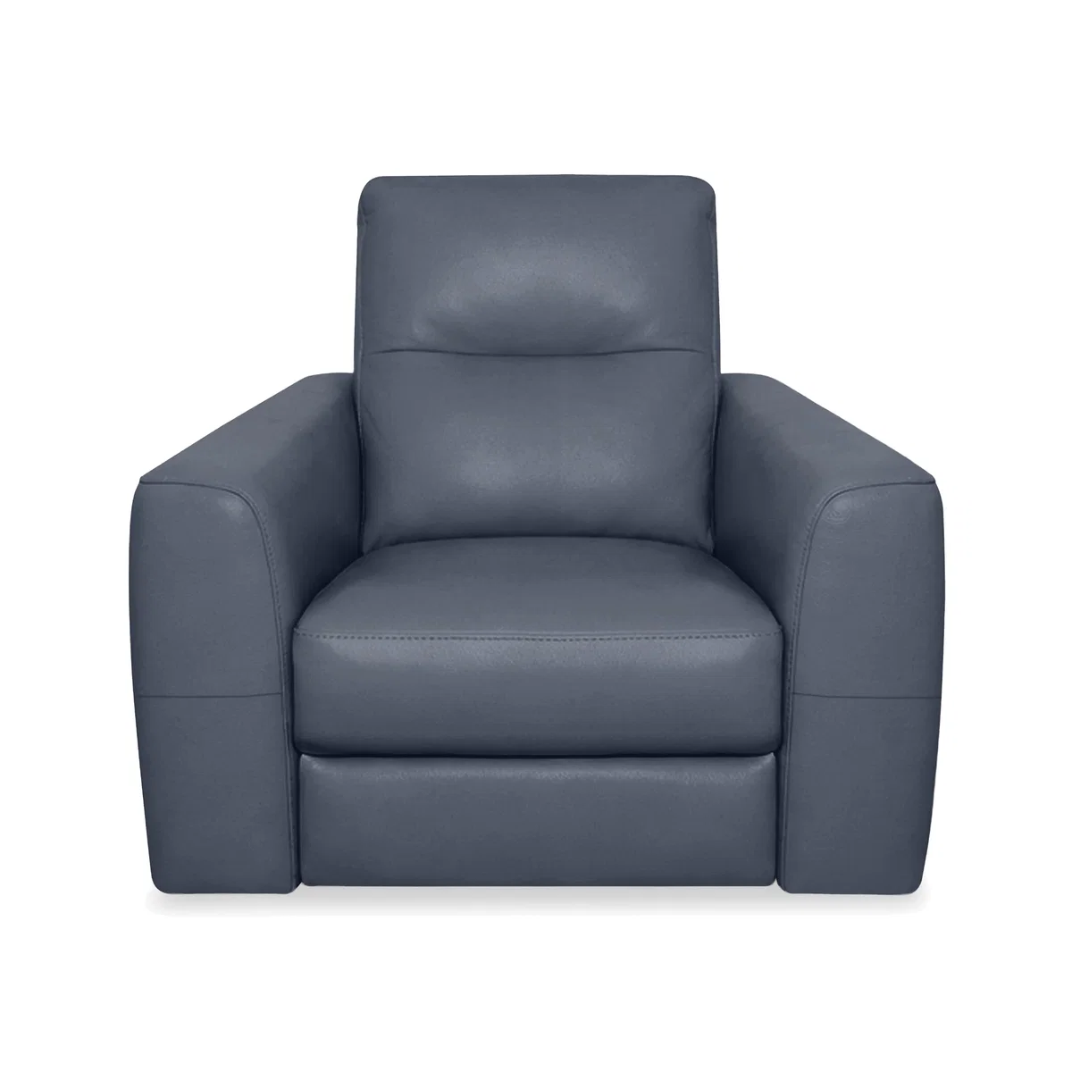 World of Leather - Nest NC Leather Chair - NC Ocean Blue