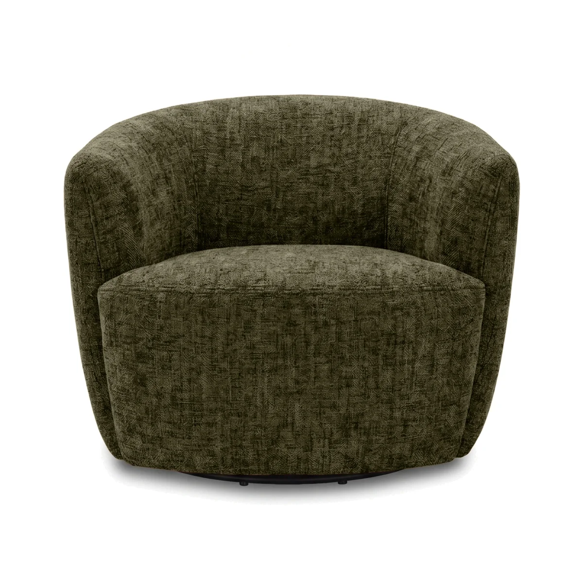 Henna Fabric Swivel Accent Chair - Living Room Furniture – image 1
