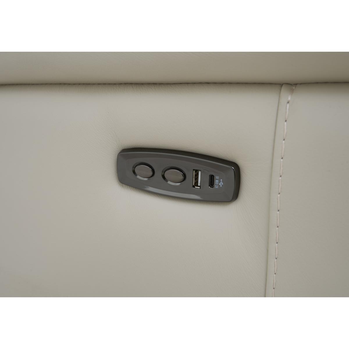 Brescia Leather Chair - NC Ocean Blue – image 6