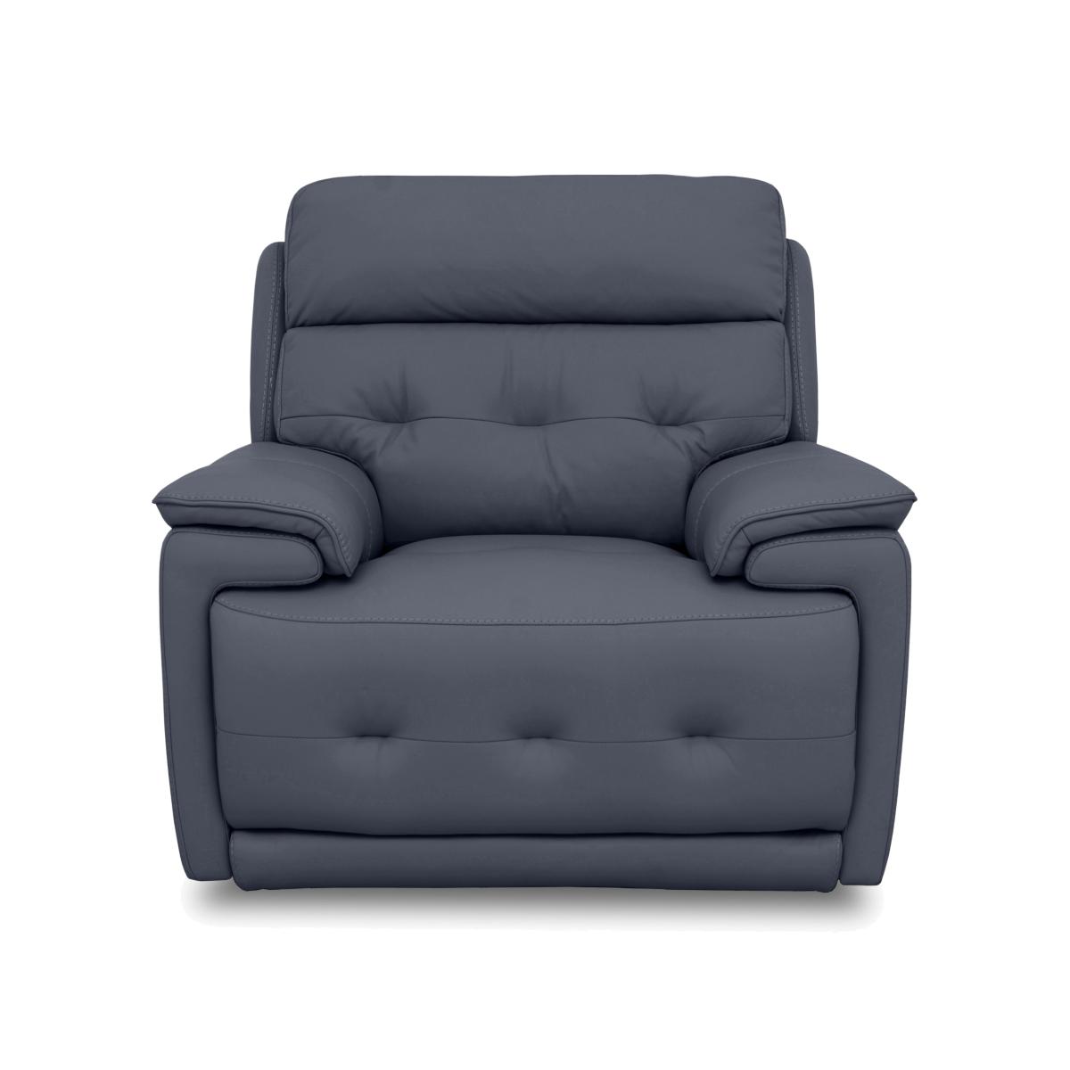 Brescia Leather Chair - NC Ocean Blue – image 1