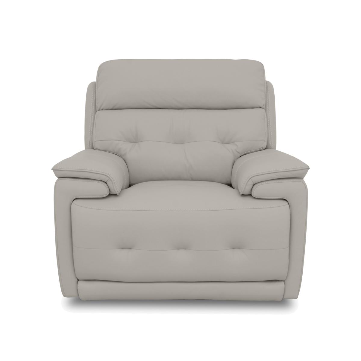 Brescia Leather Chair - Feather – image 1