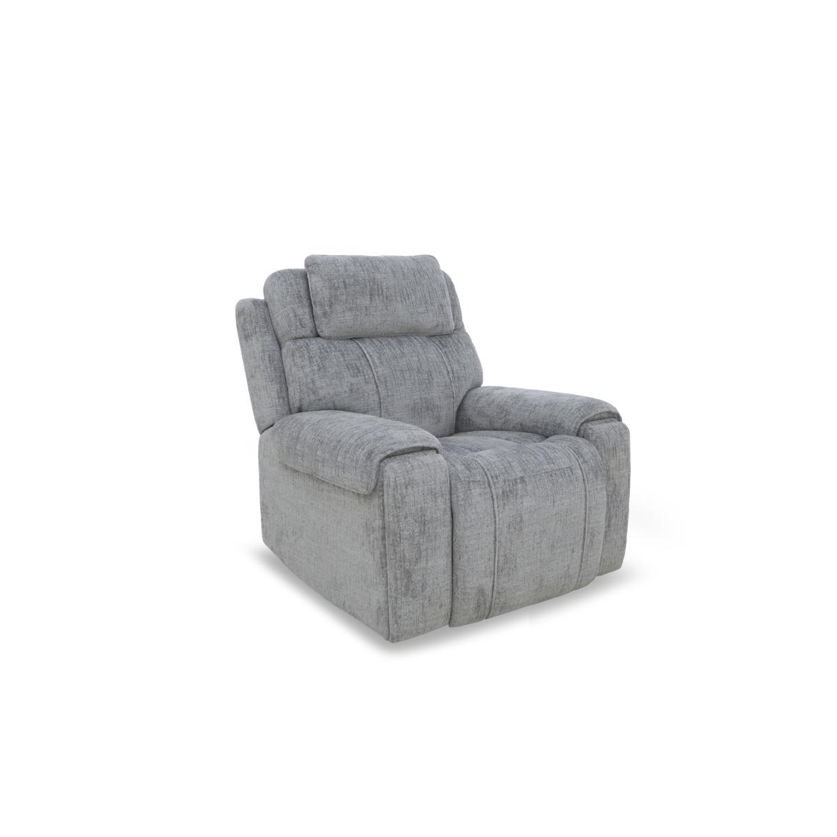 World of Leather - Hollywood Fabric Chair - Dark Denim – image 2