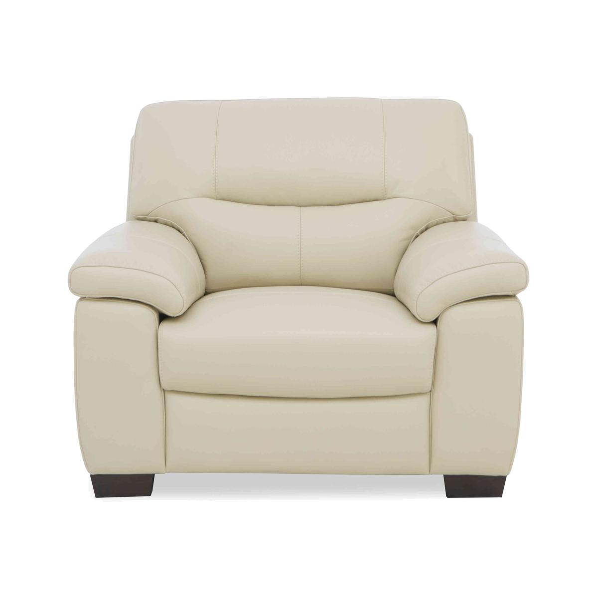 Hetty Leather Chair - NC Bisque – image 1