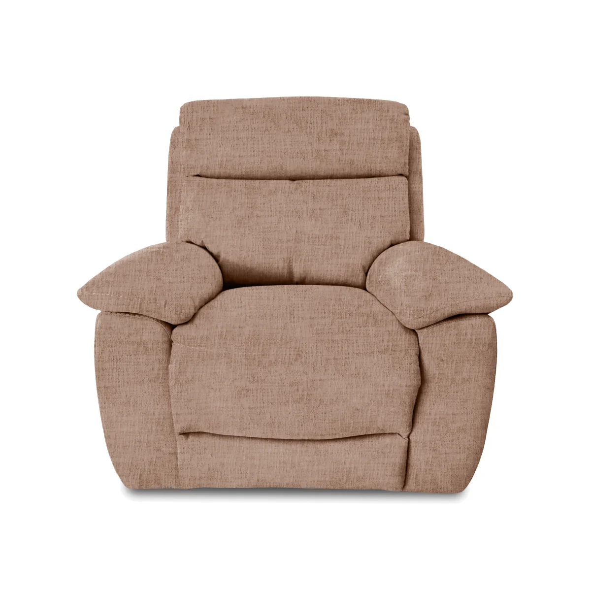 Echo Fabric Power Recliner Chair - Light Brown – image 1