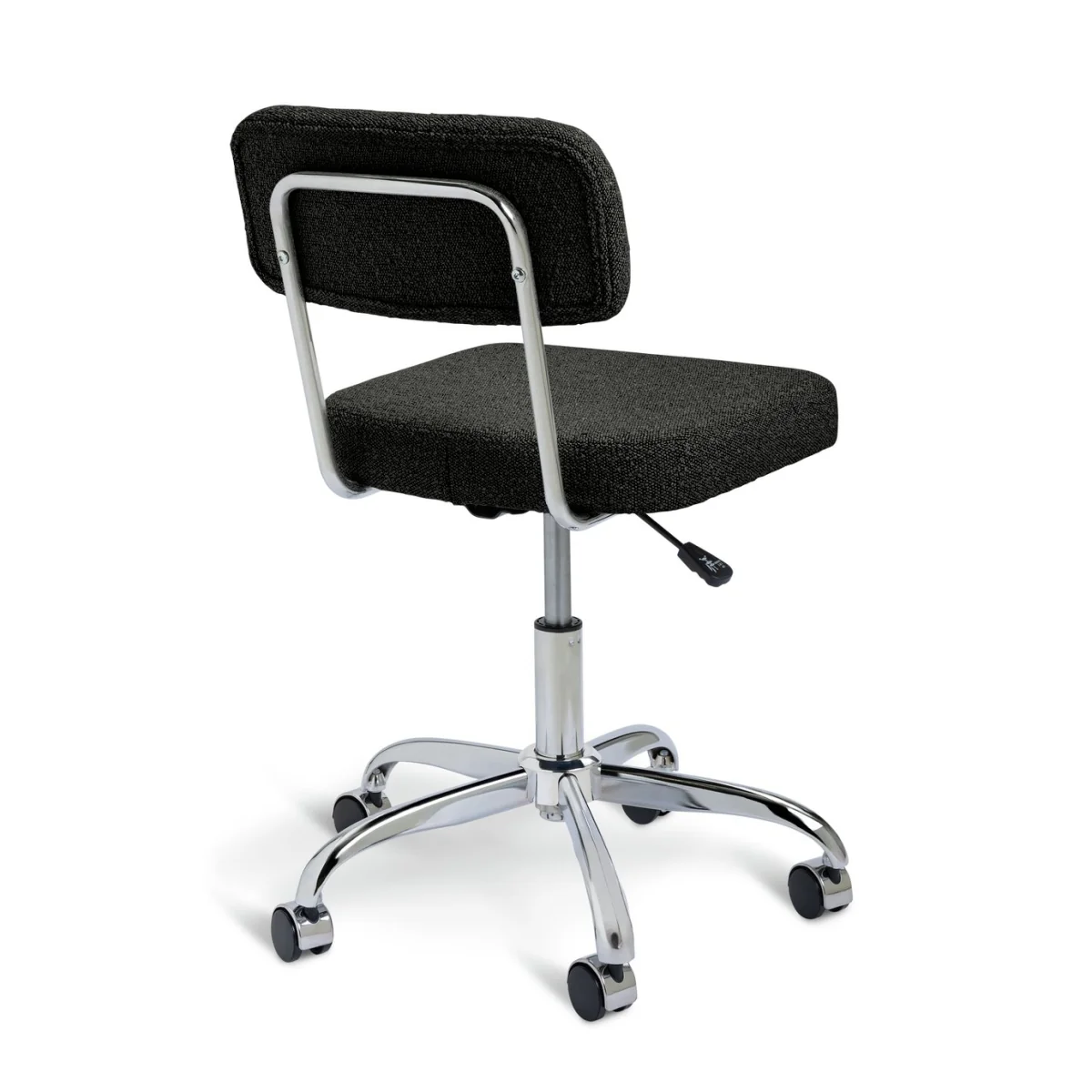 Habitat Haki Fabric Chair - Black – image 6