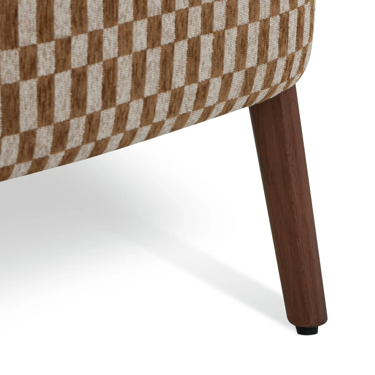 Habitat Yanni ll Jacquard Fabric Accent Chair - Khaki – image 7