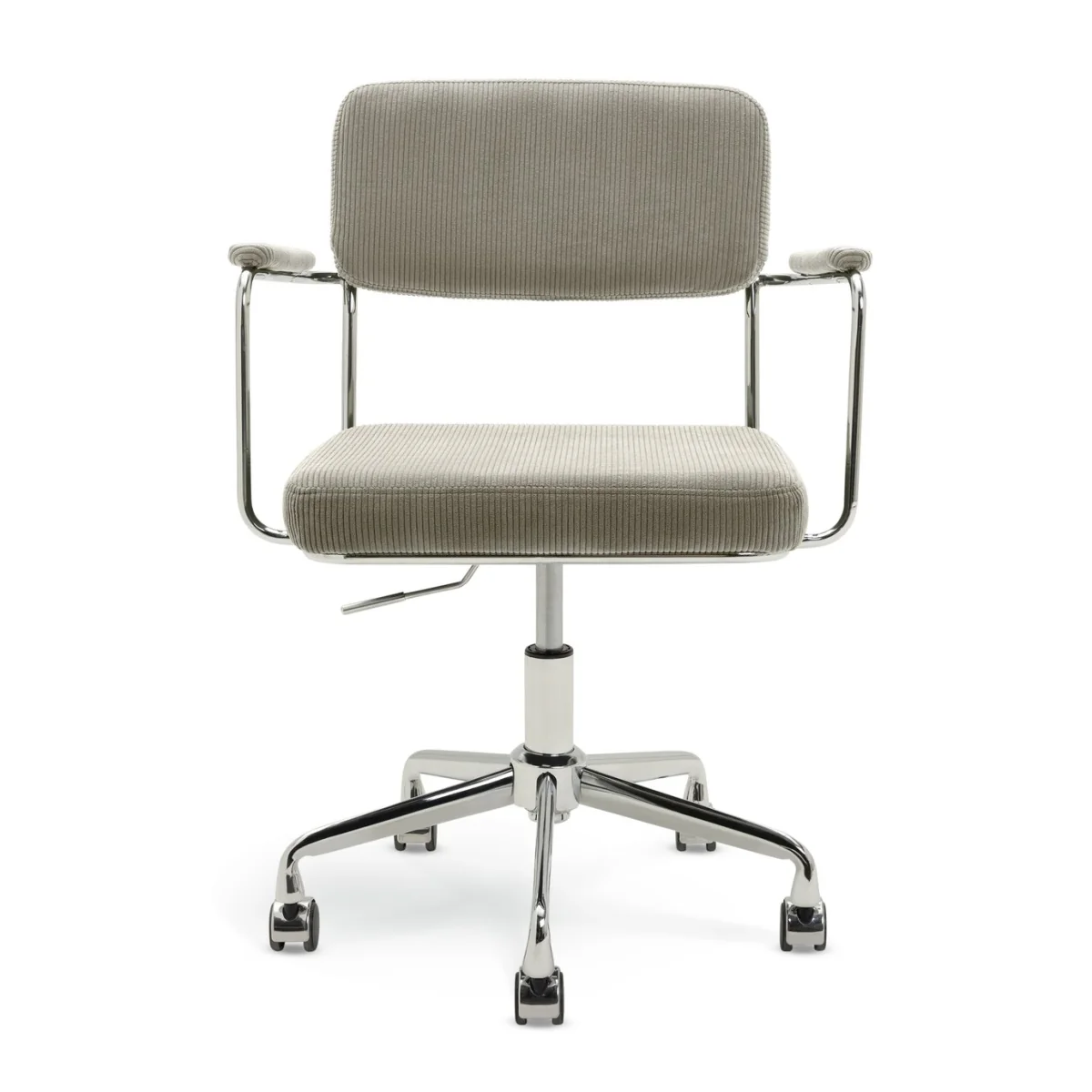 Habitat Ezra Metal Chair - Taupe – image 4