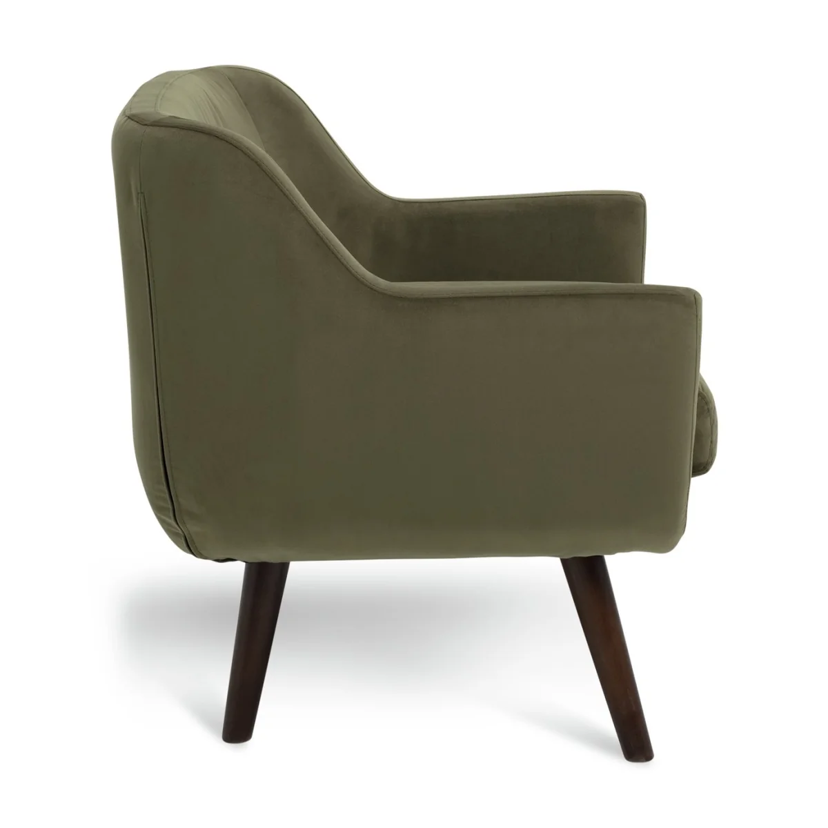 Habitat Nellie Fabric Chair - Moss Green – image 6