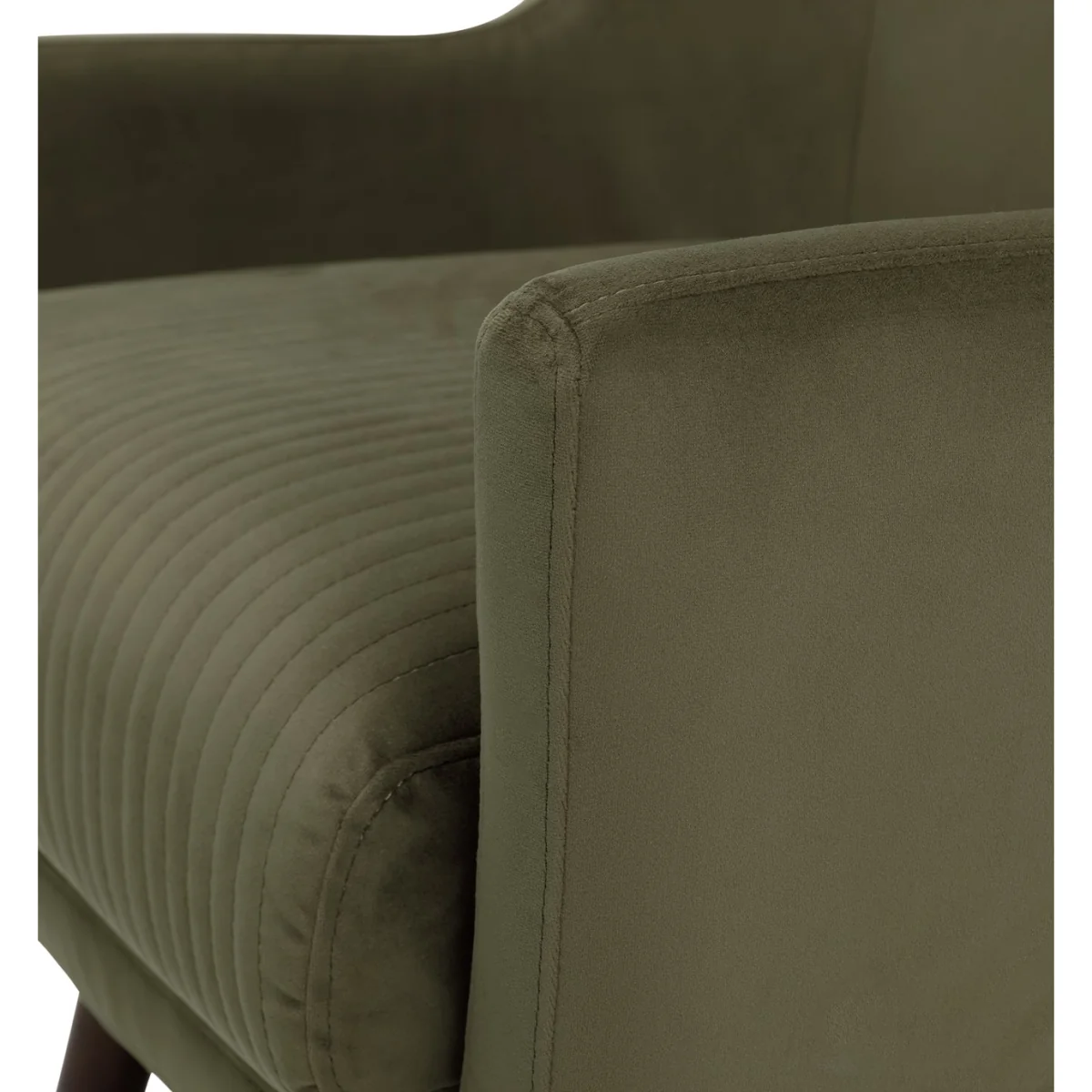 Habitat Nellie Fabric Chair - Moss Green – image 7
