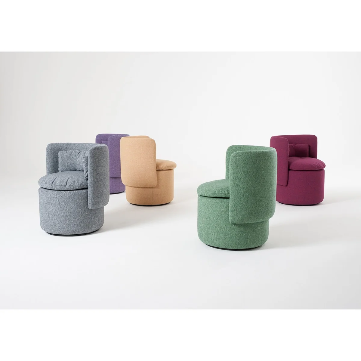 Scp Group Cocktail Swivel Chair – image 3