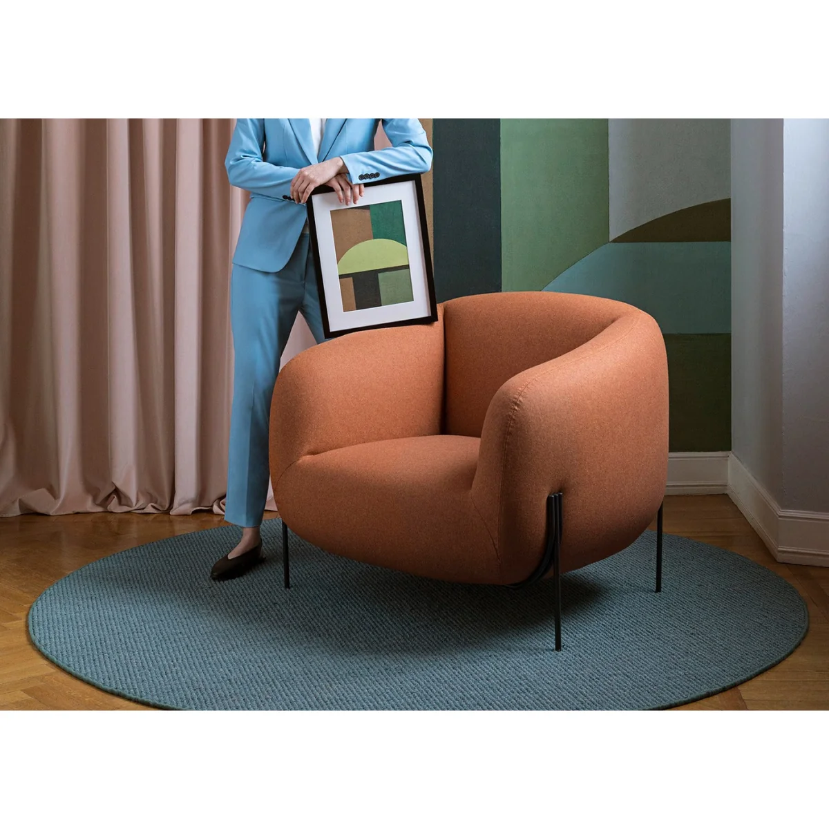 Saba Italia Geo Armchair – image 3