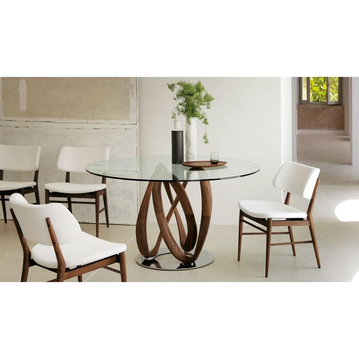Porada Nissa Chair Walnut Var. 1762/09 - Heal's UK Furniture – image 2