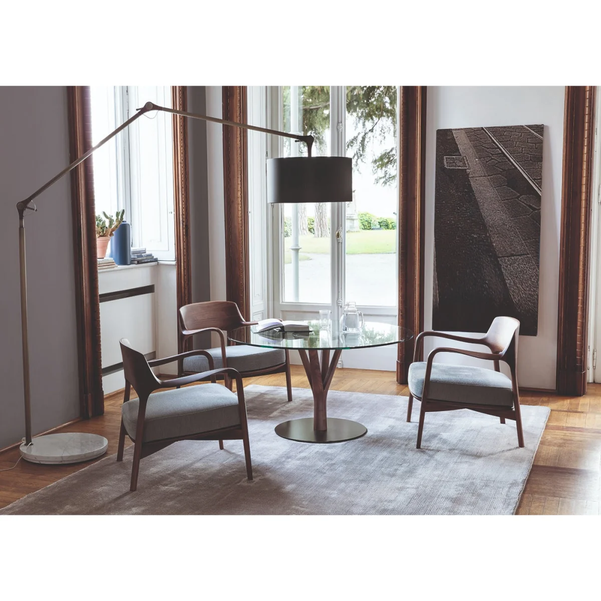 Porada Louis Armchair Canaletta Walnut Rabat 115245 – image 2