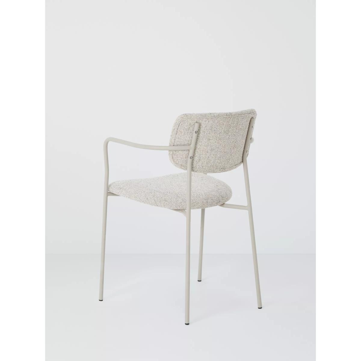 John Lewis Palma Upholstered Dining Chairs, Set of 2, Greige – image 3