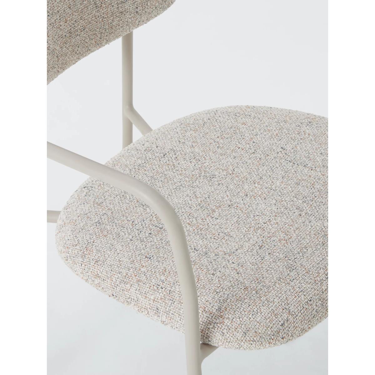 John Lewis Palma Upholstered Dining Chairs, Set of 2, Greige – image 5