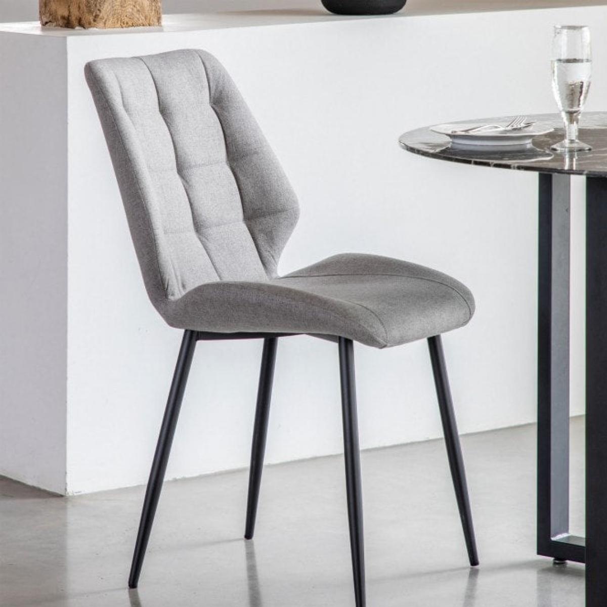 Manford Dining Chair - Light Grey (2 Pack) – image 1