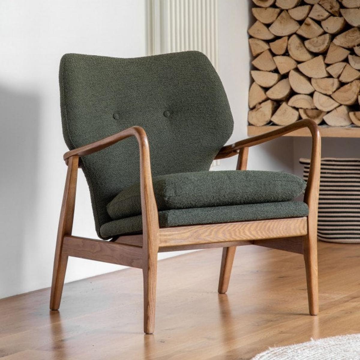 Jensen Armchair - Green – image 1