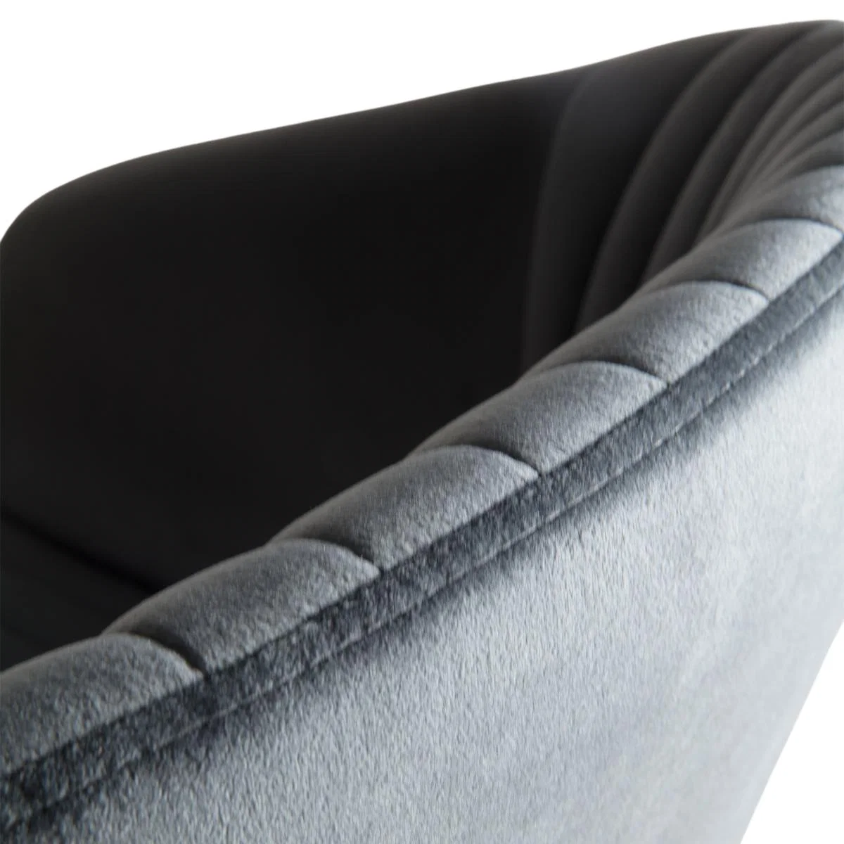 Murray Velvet Swivel Chair - Charcoal – image 8