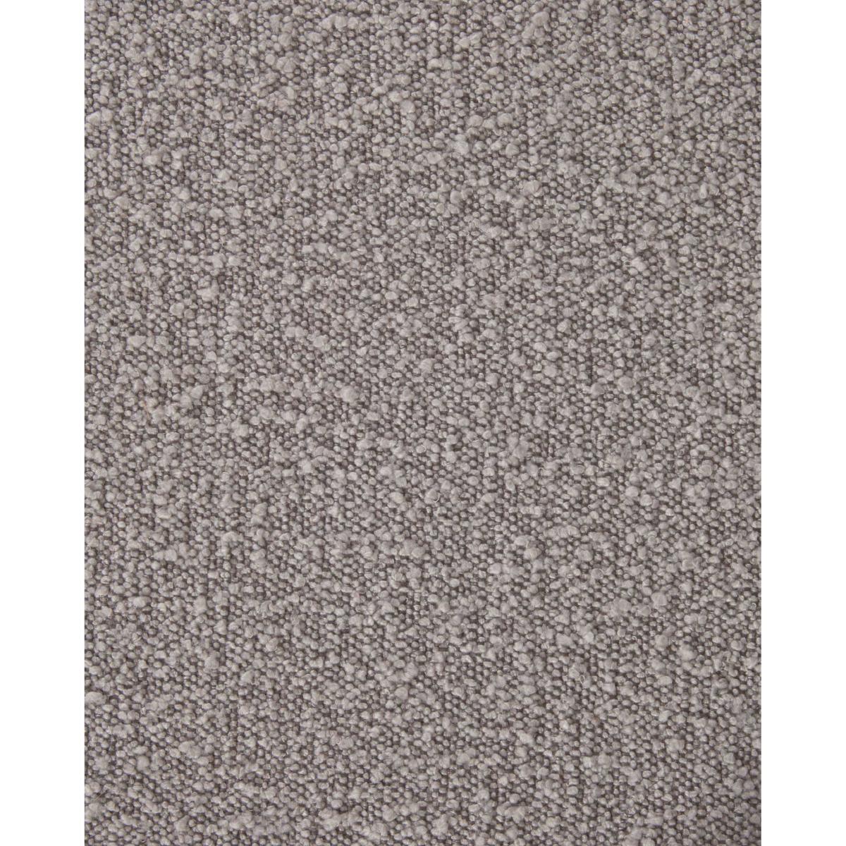 Aniela chair in grey shearling and metal with black finish FR – image 10