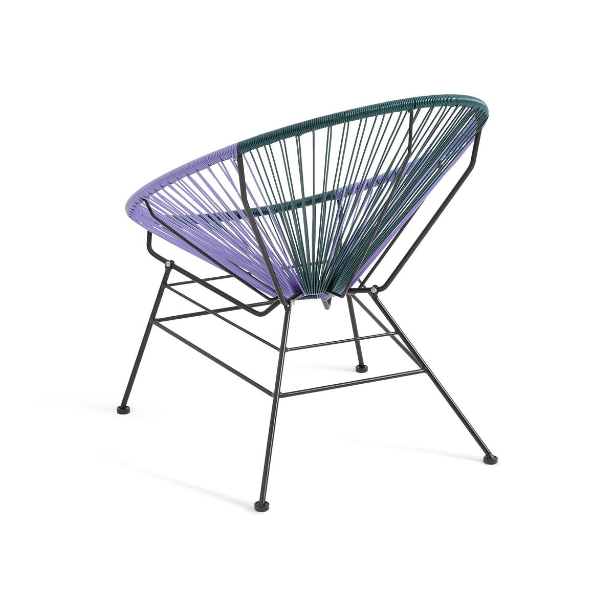 Selya Woven Resin Garden Armchair – image 2