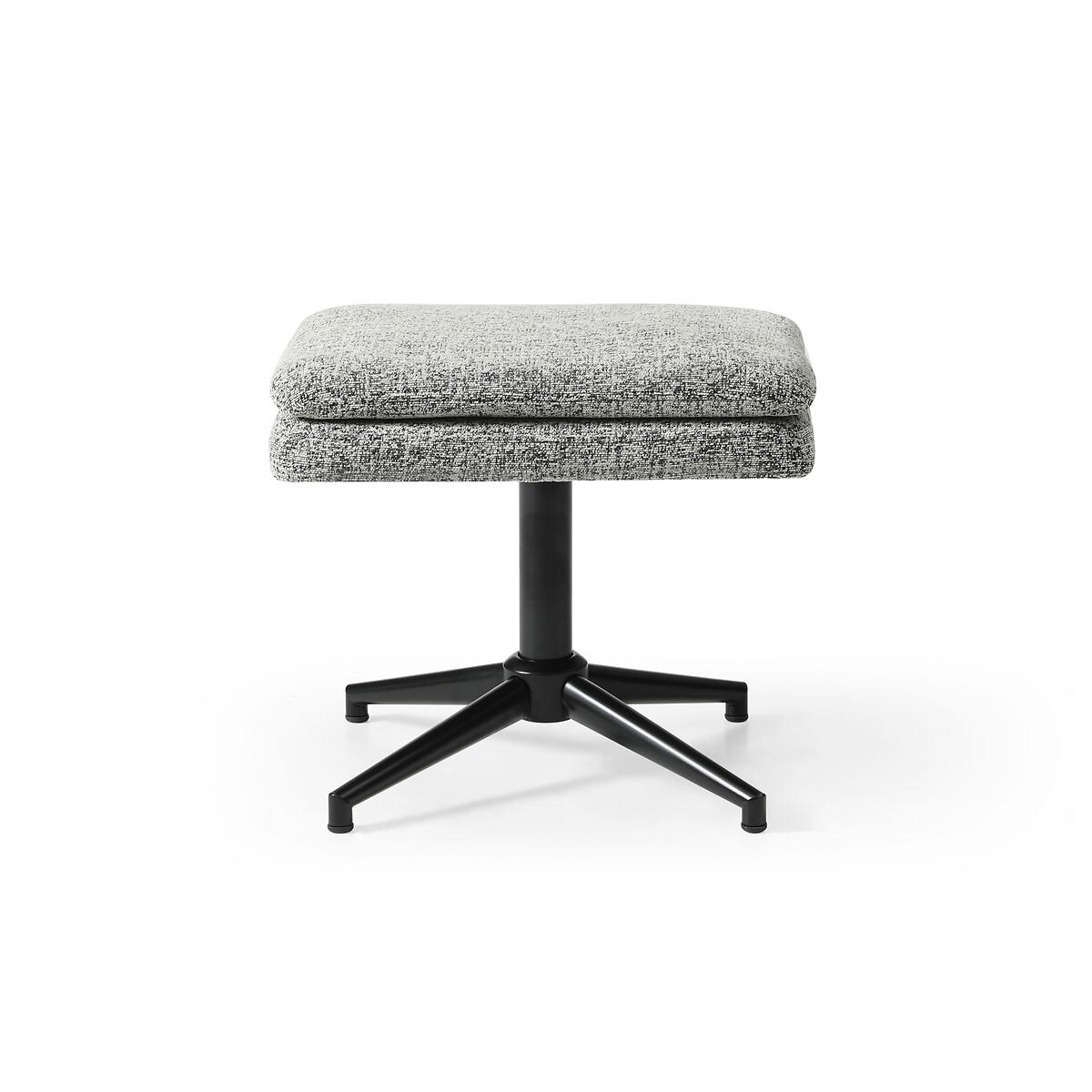 Roy Soft Boucle TV Chair with Footstool – image 13