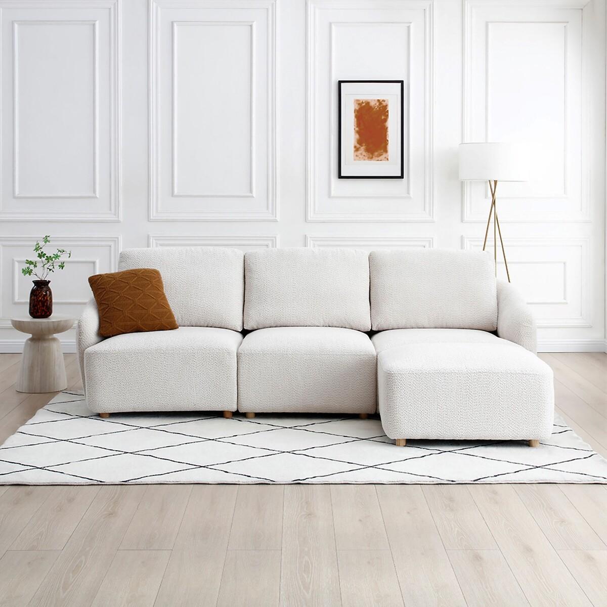 Corbin Boucle Modular Right Hand Chair – image 2