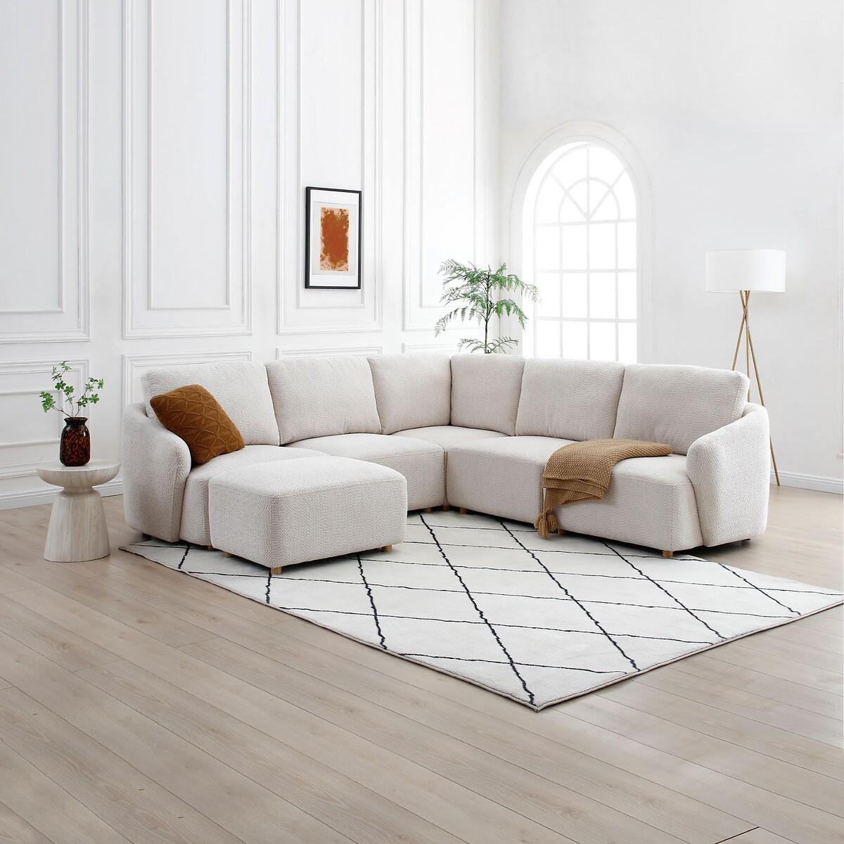 Corbin Boucle Modular Right Hand Chair – image 3