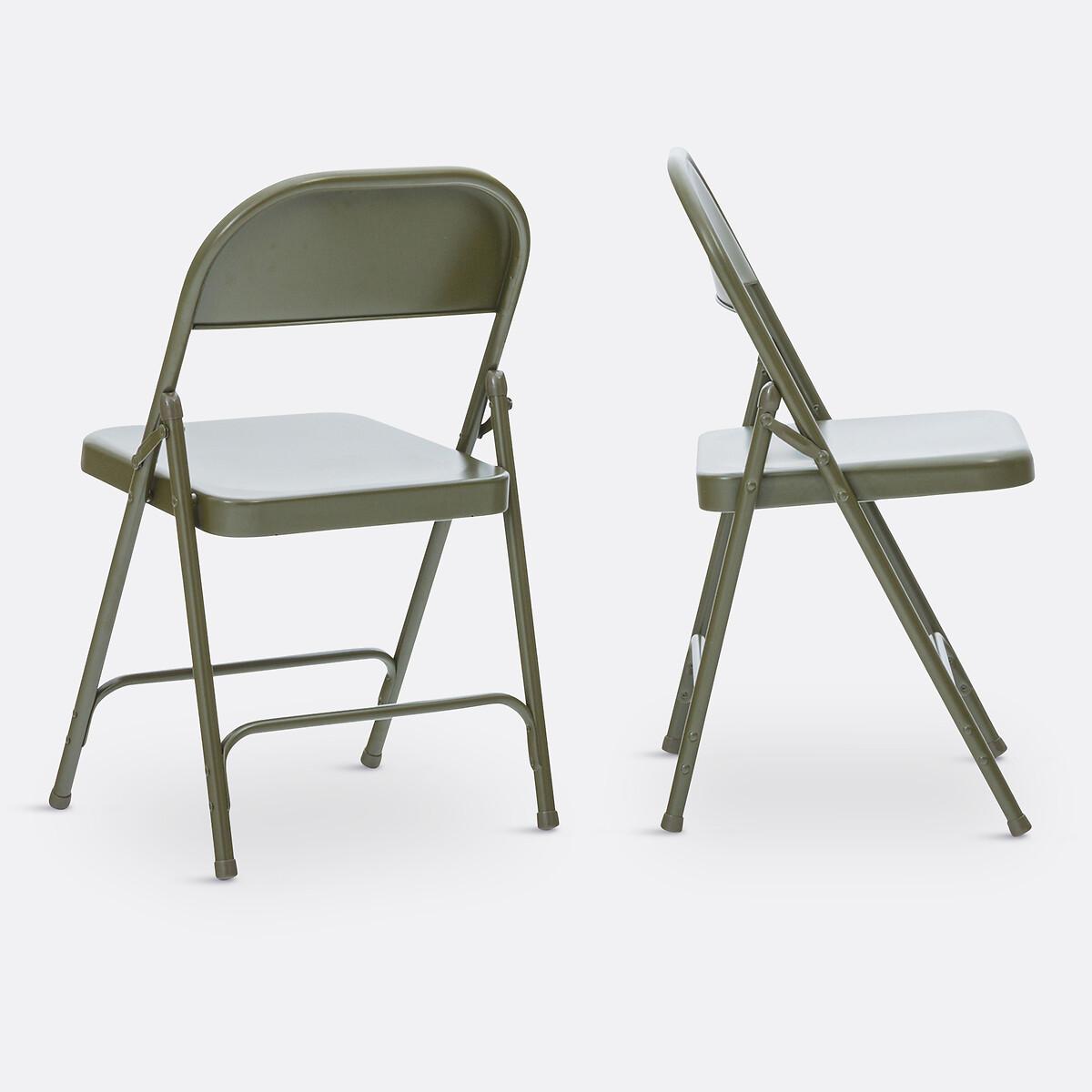 Set of 2 Peseta Folding Chairs – image 2