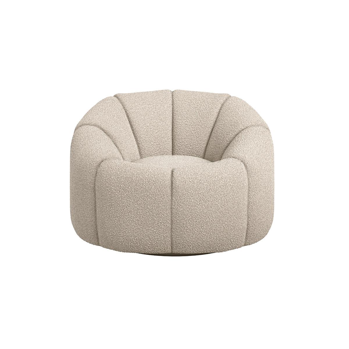 Kao Boucle Swivel Accent Chair – image 3