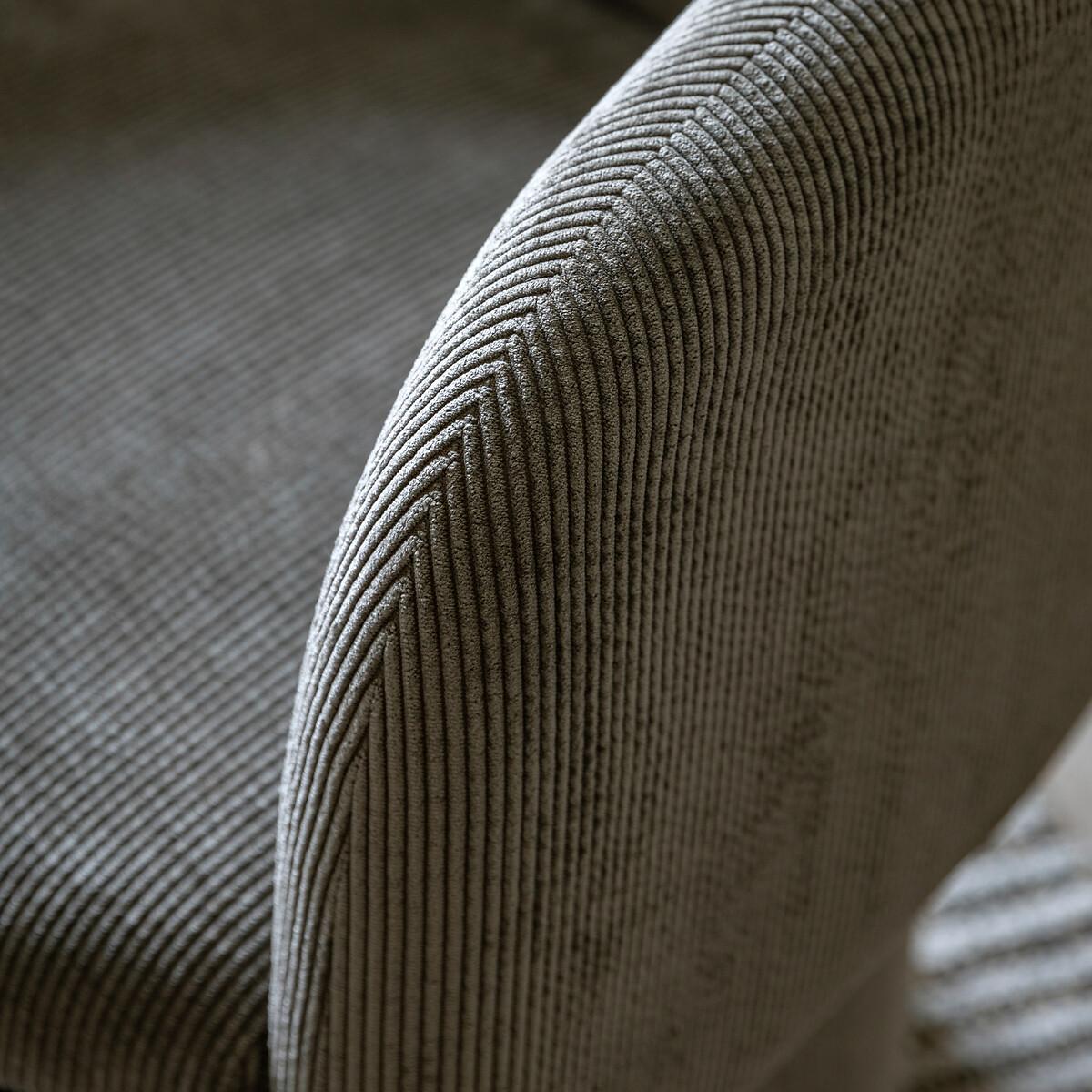 Harlow Sculptural Corduroy Dining Chair – image 2