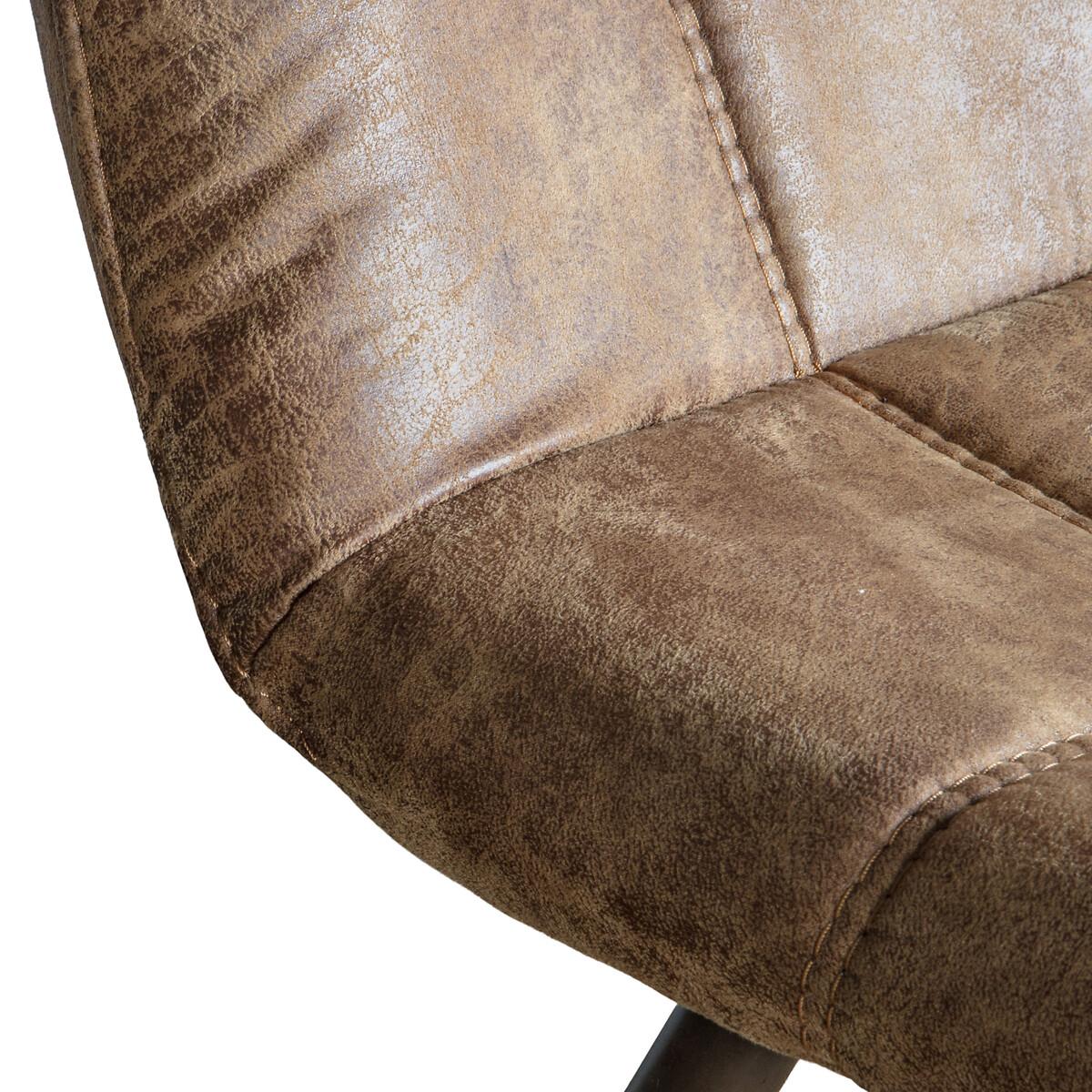Edwin Quilted Faux Leather Dining Chairs (Set of 2) – image 7