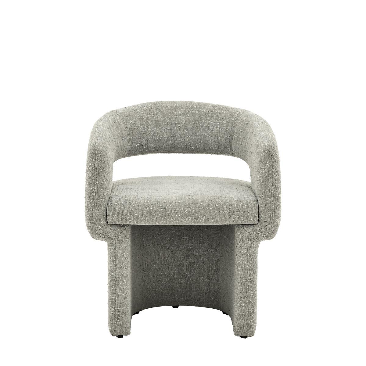 Valetta Sculptural Boucle Dining Chair – image 2