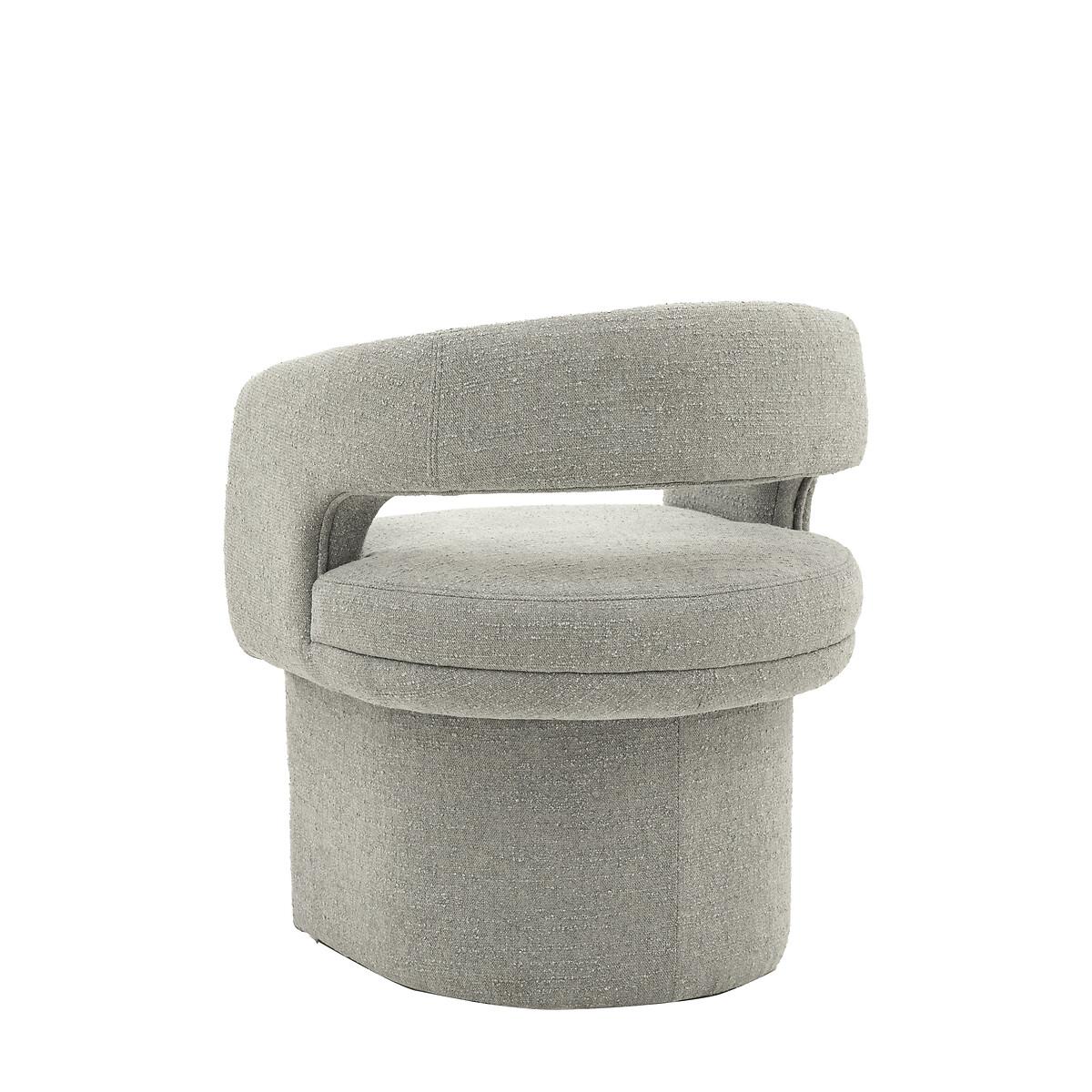Valetta Sculptural Boucle Dining Chair – image 7