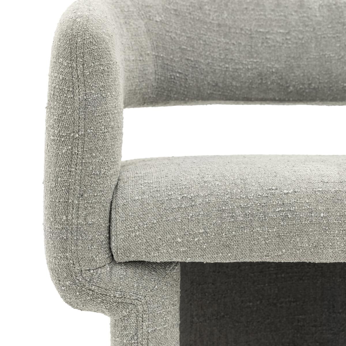 Valetta Sculptural Boucle Dining Chair – image 9
